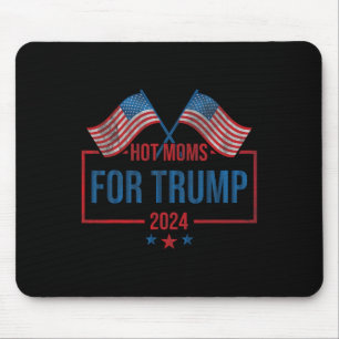 Tapis De Souris Moms Pour Le Drapeau Républicain De Trump 2024 Aux