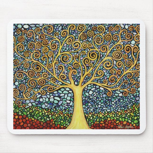 Tapis De Souris Mon arbre de la vie (Devant)