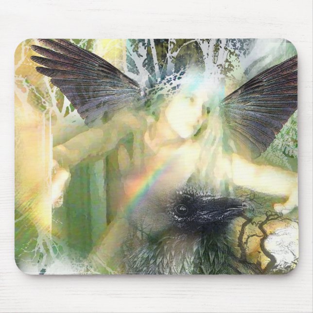 Tapis De Souris Mon arc-en-ciel par Raven rouge (Devant)