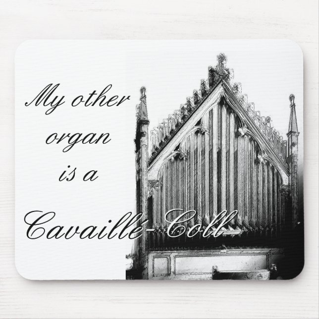 Tapis De Souris Mon autre organe Mousepad (Devant)