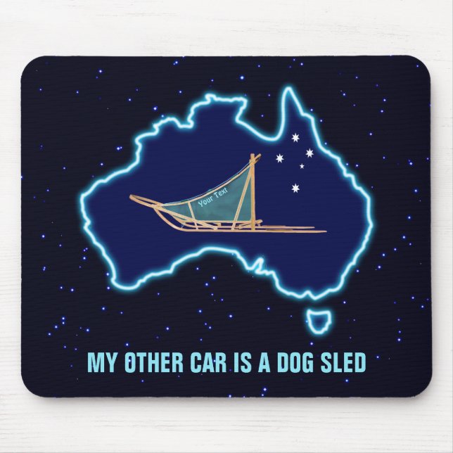 Tapis De Souris Mon Autre Voiture Est Un Chien - Australie (Devant)