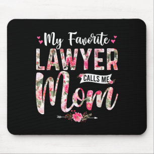 Tapis De Souris Mon avocat préféré m'appelle maman joyeuse fête de