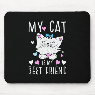 Tapis De Souris Mon Chat Est Mes Meilleurs Amis