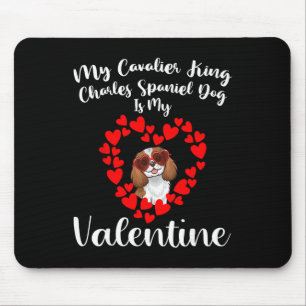 Tapis De Souris Mon chien Cavalier King Charles Spaniel est mon Va