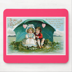 Tapis De Souris Mon Coeur bat Chaud...