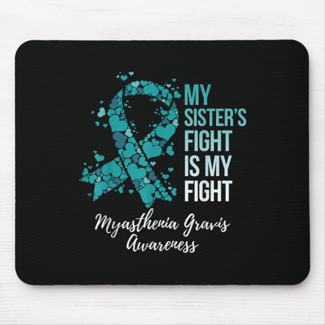 Tapis De Souris Mon combat contre Myasthenia Gravis (Devant)