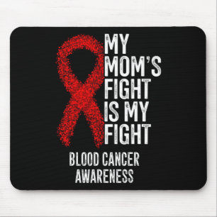 Tapis De Souris Mon combat de maman est ma lutte contre le cancer