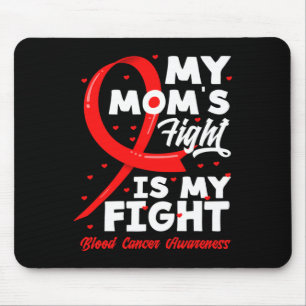 Tapis De Souris Mon combat de maman est ma lutte contre le cancer
