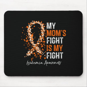 Tapis De Souris Mon combat de maman est mon combat - Leucémie Sens