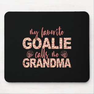 Tapis De Souris Mon gardien favori m'appelle gardien de hockey gra