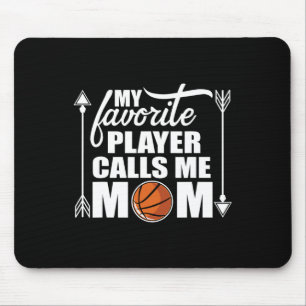 Tapis De Souris Mon joueur de basket préféré m'appelle maman Cadea