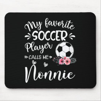 Tapis De Souris Mon Joueur De Football Favori M'appelle Nonnie 