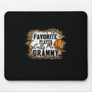 Tapis De Souris Mon Joueur Favori M'Appelle Grammy Basketball Noël