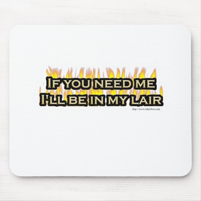 Tapis De Souris Mon malin Lair (Devant)