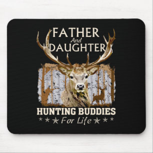 Tapis De Souris Mon Père Et Ma Fille Chasse Buddies Pour La Vie Am