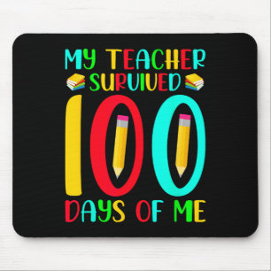 Tapis De Souris Mon Professeur A Survécu 100 Jours De Moi 100E Jou
