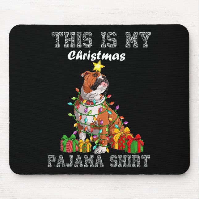 Tapis De Souris Mon pyjama de Noël (Devant)