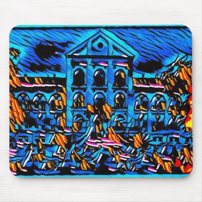 Tapis De Souris Mon rêve bleu (Devant)