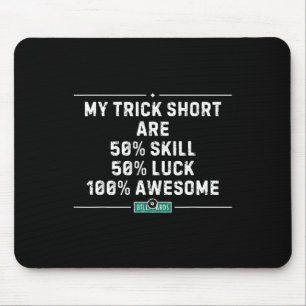 Tapis De Souris Mon Trick Shot Billard Vintage Pool Player Amusant
