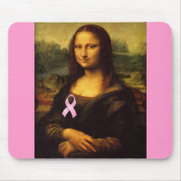 Mona Lisa Au Ruban Rose