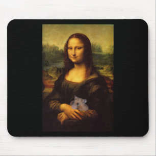 Tapis De Souris Mona Lisa Avec Hamster