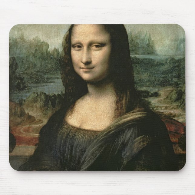Tapis De Souris Mona Lisa, c.1503-6 (Devant)