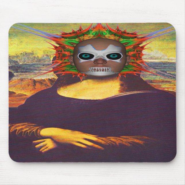 Tapis De Souris Mona Lisa cyborg (Devant)