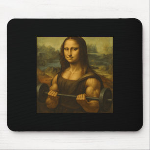 Tapis De Souris Mona Lisa Poids de levage Forts gains d'art Bodybu