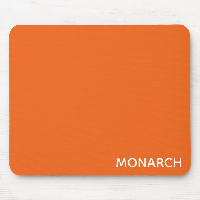 Tapis De Souris Monarch butterfly orange color name (Devant)