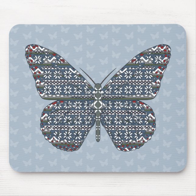 Tapis De Souris Monarque nordique Mousepad (Devant)