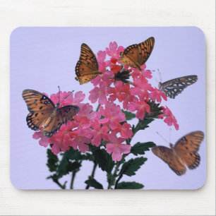 Tapis De Souris Monarques et Penta rose