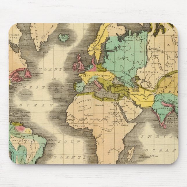 Tapis De Souris Monde 6 (Devant)