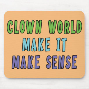 Tapis De Souris Monde de Clowns