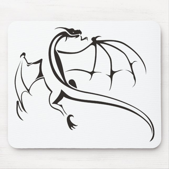 Tapis De Souris Monde de Dragon (Devant)