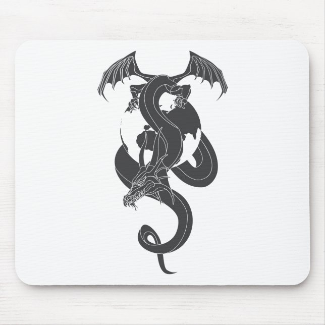 Tapis De Souris Monde de Dragon (Devant)