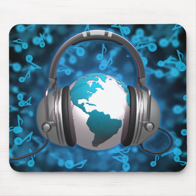 Tapis De Souris Monde de la musique (Devant)