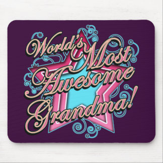 Tapis De Souris Mondes la plupart de grand-maman impressionnante