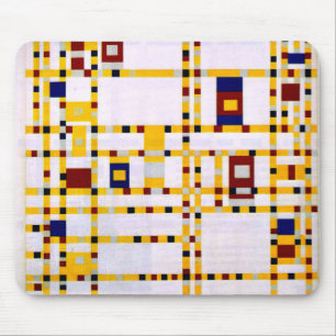 Tapis De Souris Mondrian - Broadway Boogie Woogie