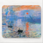 Tapis De Souris Monet - Impression, lever du soleil,<br><div class="desc">Impression,  lever du soleil,  célèbre tableau de Claude Monet</div>