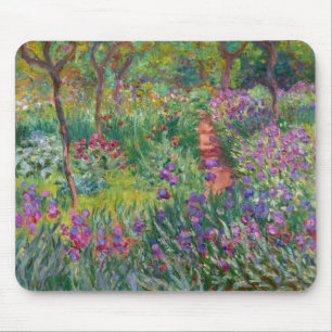 Tapis De Souris Monet "Le jardin d'Iris à Giverny"