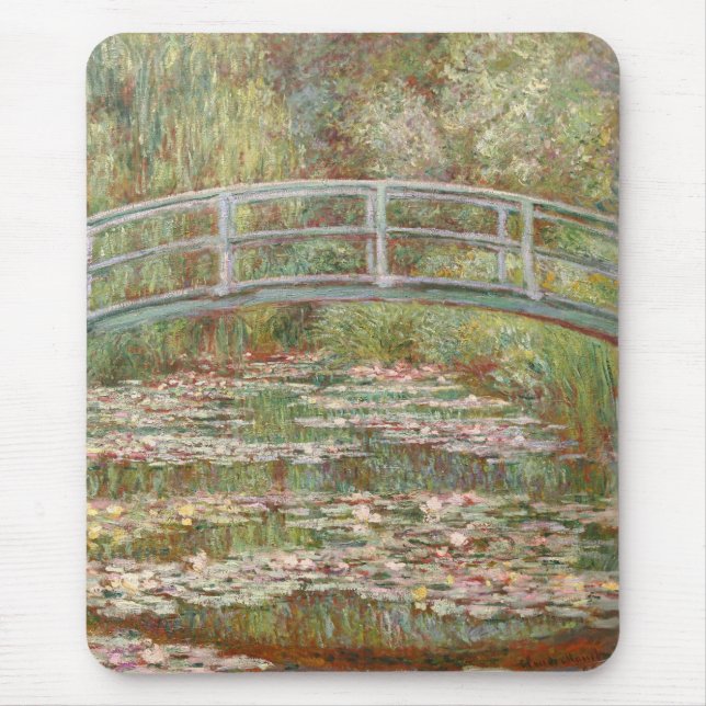Tapis De Souris Monet : Le pont japonais (Devant)