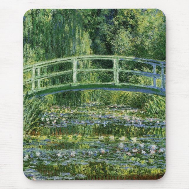 Tapis De Souris Monet - Le pont japonais, 1899, (Devant)