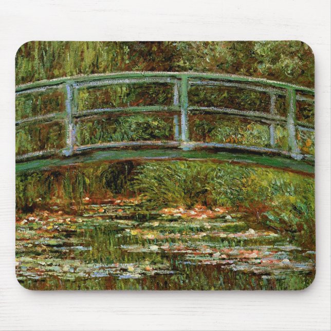 Tapis De Souris Monet Pont Japonais Giverney (Devant)