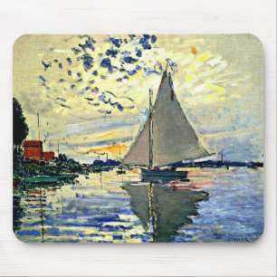 Tapis De Souris Monet - Voilier au Petit-Gennevilliers
