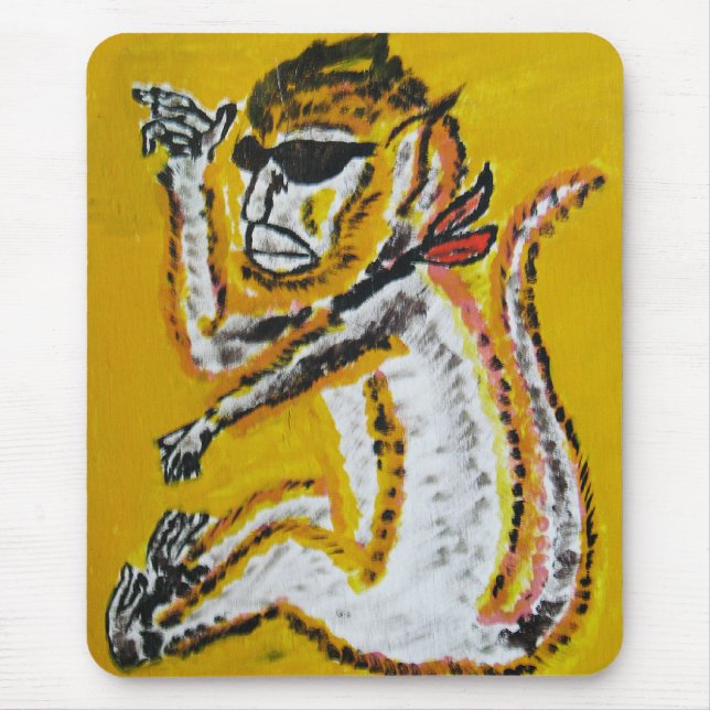 Tapis De Souris Monkey Circus Art (Devant)