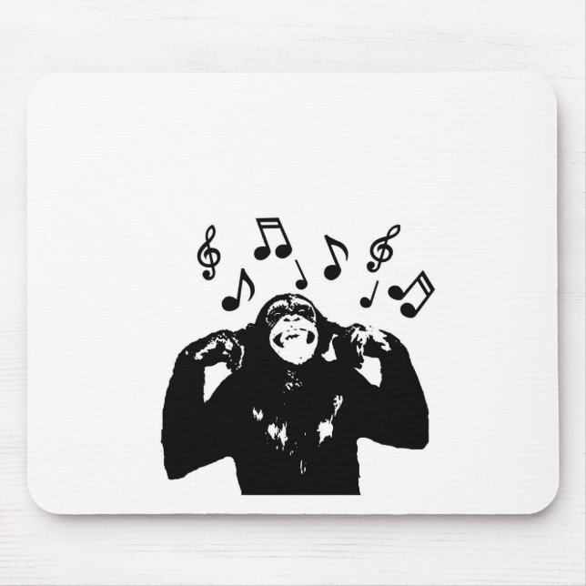 Tapis De Souris monkeymonkey de musique (Devant)