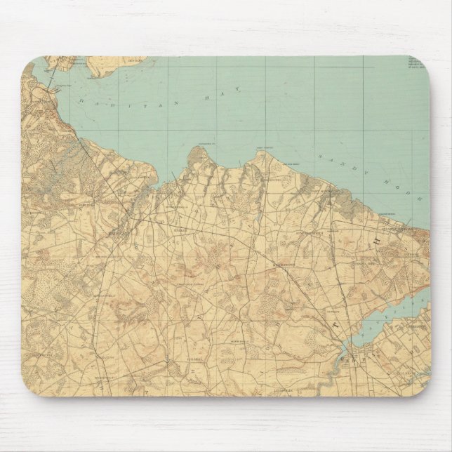 Tapis De Souris Monmouth Shore, New Jersey (Devant)