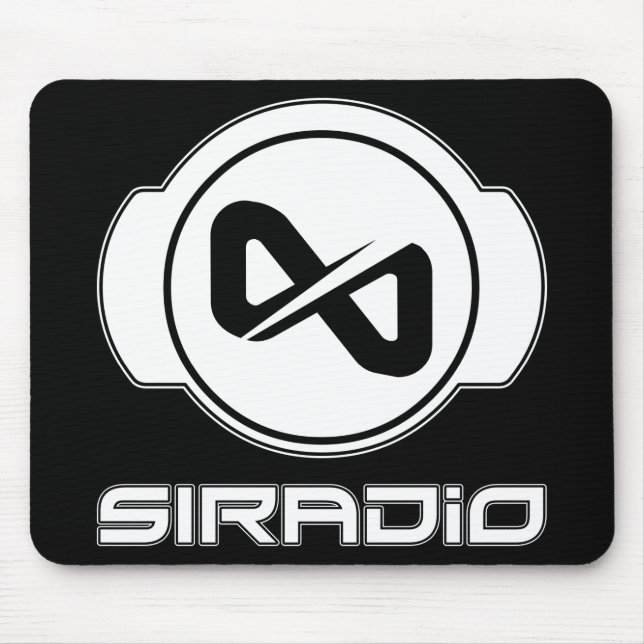 Tapis De Souris Monochrome Mousepad de SI (Devant)