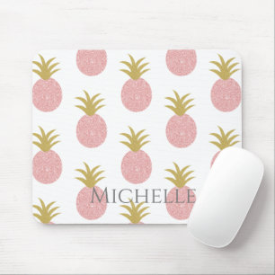 Tapis De Souris Monogramme ananas