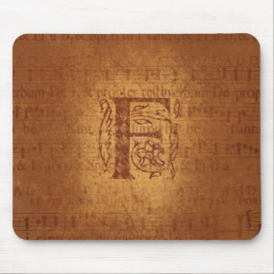 Tapis De Souris Monogramme de F